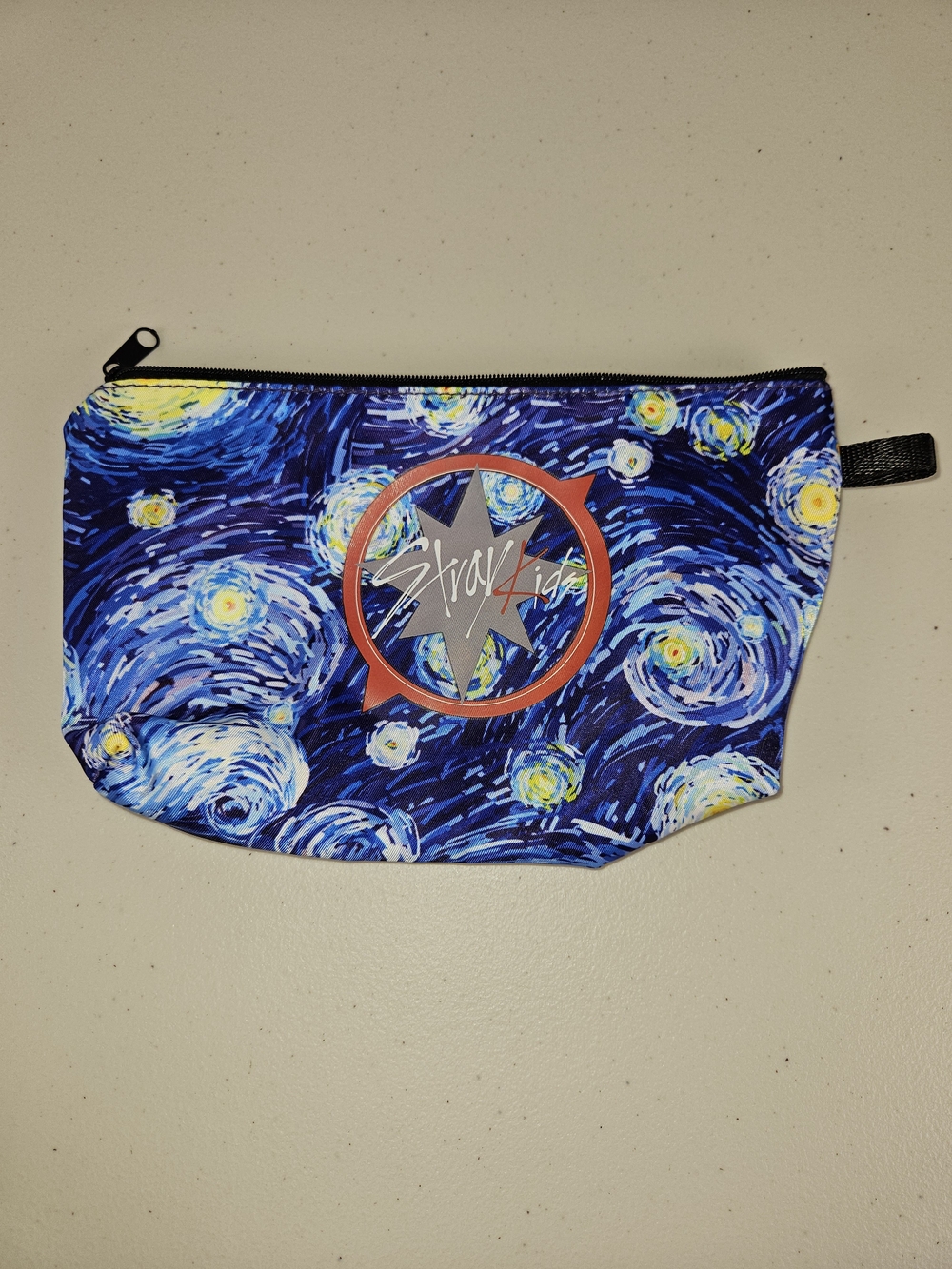 Stray Kids Starry Swirl Cosmetic Pouch - Blue